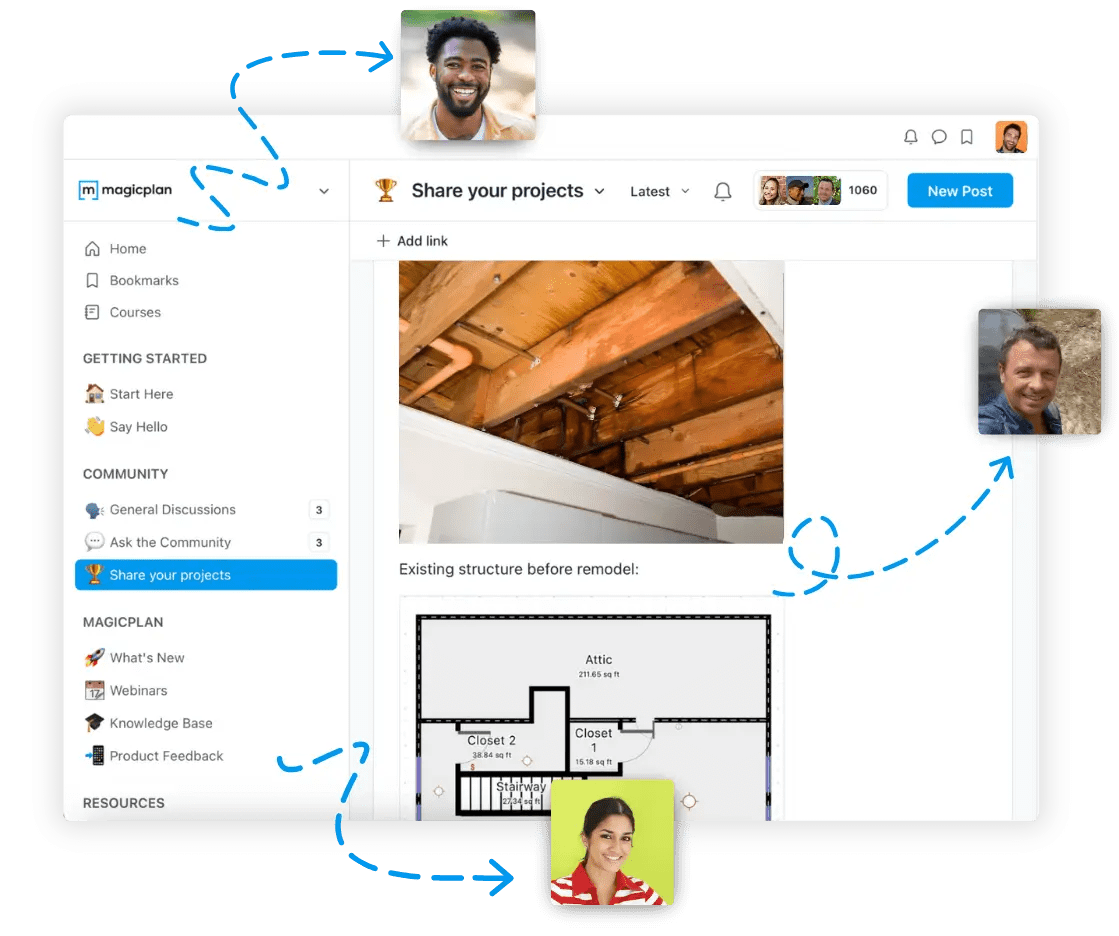 Magicplan Features - Vintage Texture Collection - 4K Quality